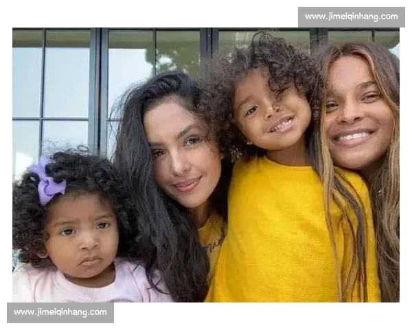 瓦妮莎晒科比旧照，三女儿公园同框，小女儿神似父亲